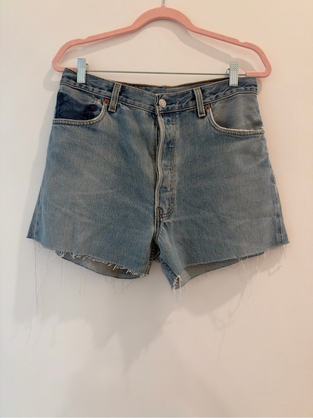 Levi's 501 Vintage Denim Cutoff Shorts Blue EU 44 NWT